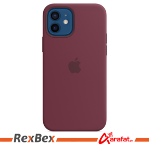 iPhone 12 | 12 Pro and Pro Max Silicone Case with MagSafe Plum